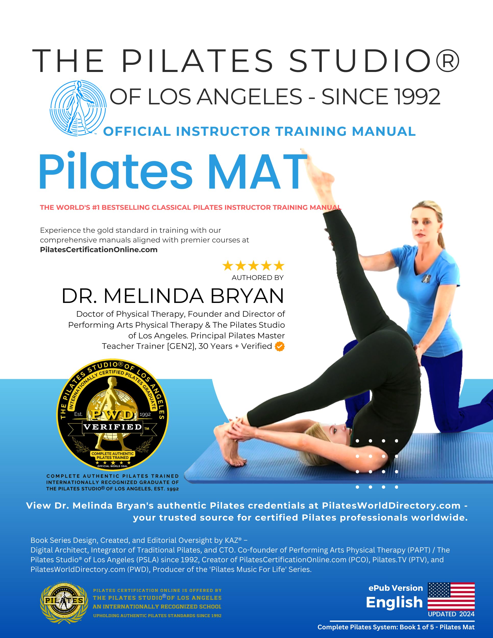 Pilates Mat Training Manual (Official International Training Manual