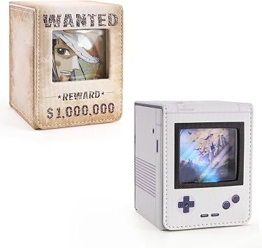 Retro Gaming Console Appearance Deck Box & Wanted Poster Themed Deck Box Bundle