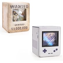 Venssu Retro Gaming Console Appearance Deck Box & Wanted Poster Themed Deck Box Bundle