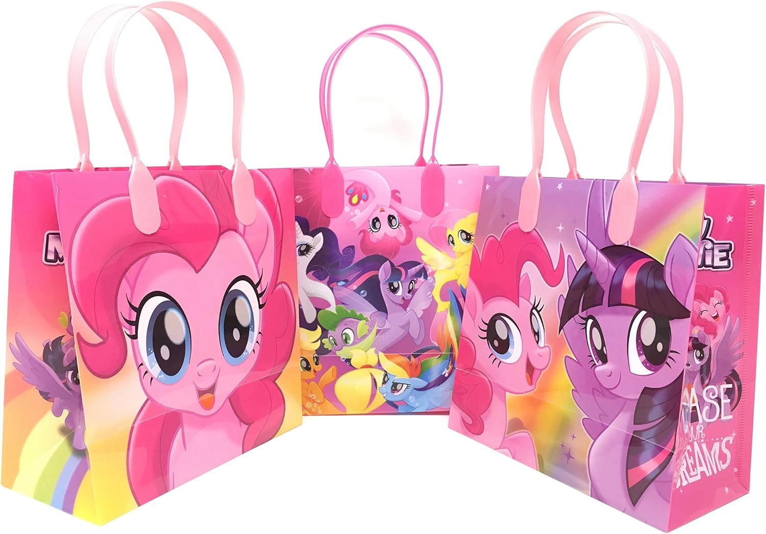 My Little Pony Character 12 Premium Quality Party Favor Reusable Goodie Small Gift Bags image 2