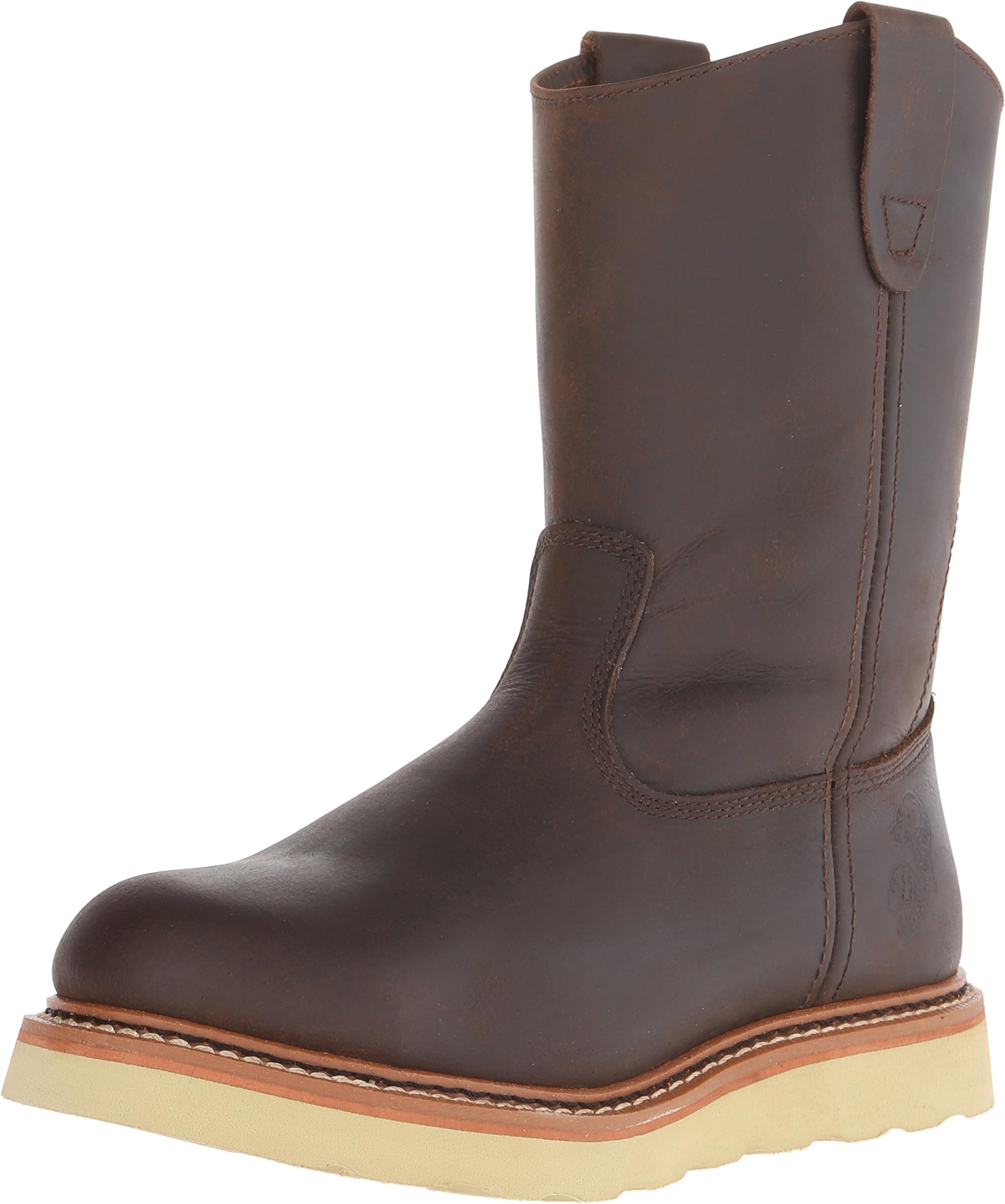 Golden Retriever Men's 9955 Safety Toe Pull On Wedge Boot