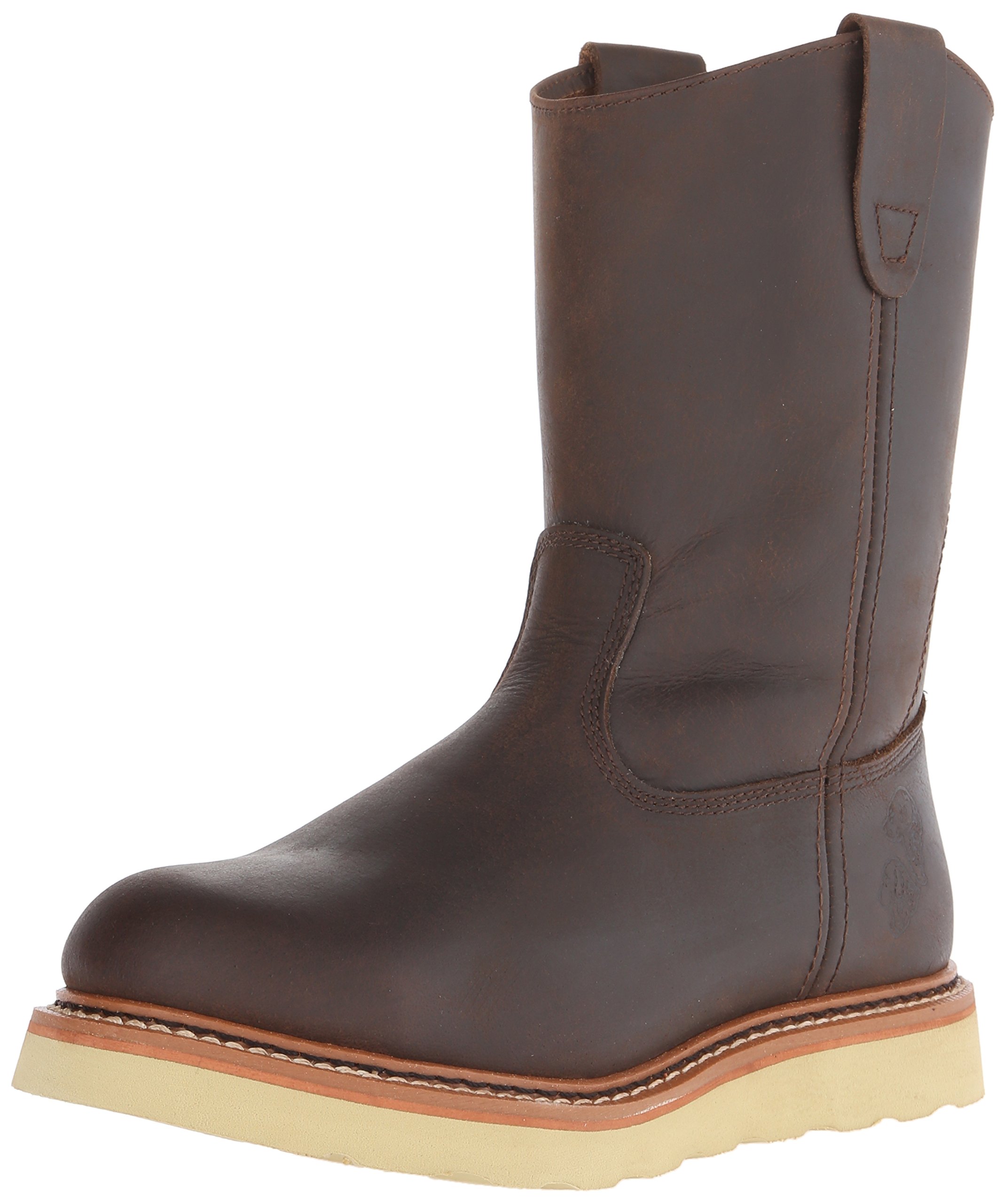 Golden Retriever Men's 9955 Safety Toe Pull On Wedge Boot