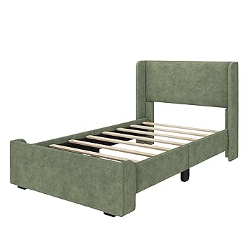 Regulusページ Amazon.com: VECELO Full Size Upholstered Platform Bed Frame