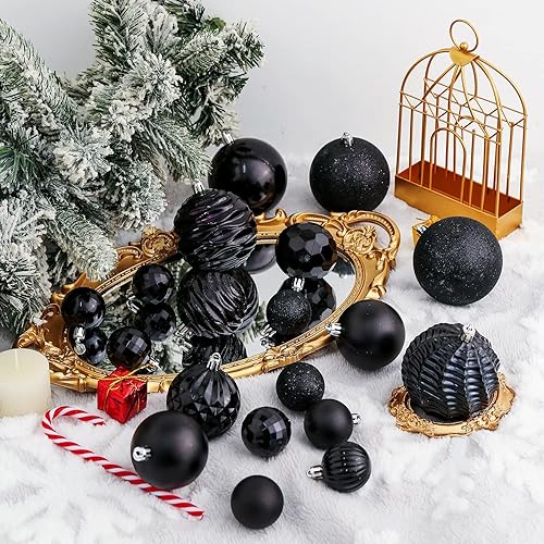 Miniatura 3 de XmasExp - Bolas de Navidad para colgar (34 unidades, irrompibles)