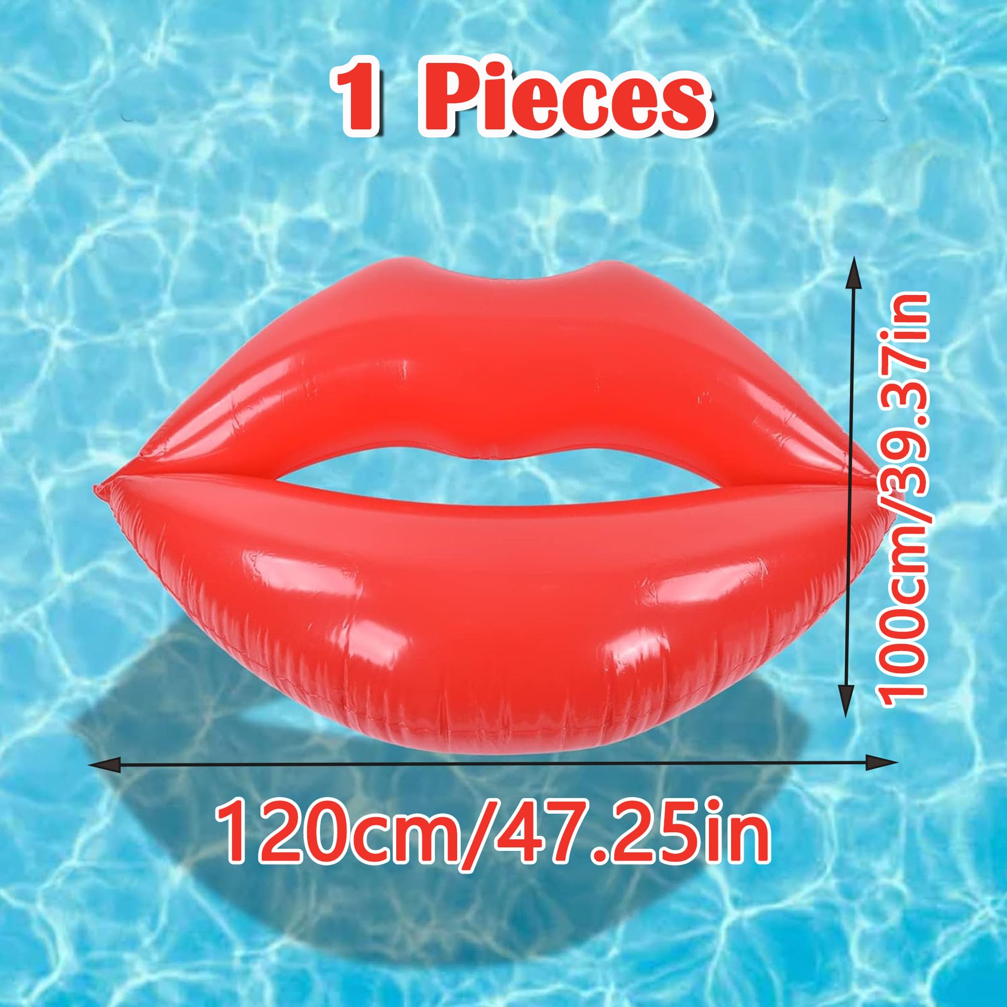 Labbra Rosse Inflatable Swim Rings In Forma Cuore Galleggiante Ad Anello In Formato Cuore Anello Di Nuoto Di Amore Per Piscina Aumento Addensato Pvc Per Feste In Spiaggia