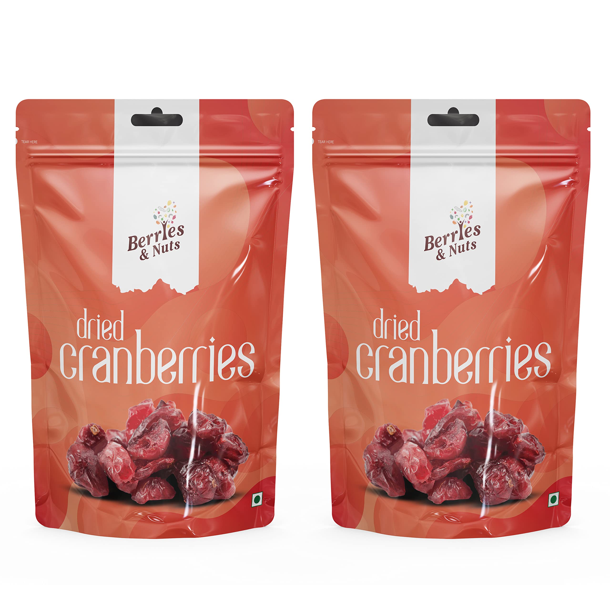 Berries And Nuts Fresh Cranberries 400 Grams Pouch|Dehydrated Cranberries, Antioxidant Rich, Immunity Booster|2 Pack Of 200 Grams (B0BJ7CRBK4) Amazon Price History, Amazon Price Tracker