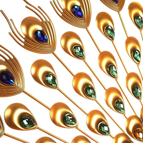 Miniatura 6 de XIALIUXIA Reloj de pared grande con diseño de pavo real auspicioso silencioso sin tictac reloj de pared con números arábigos reloj de pared grande