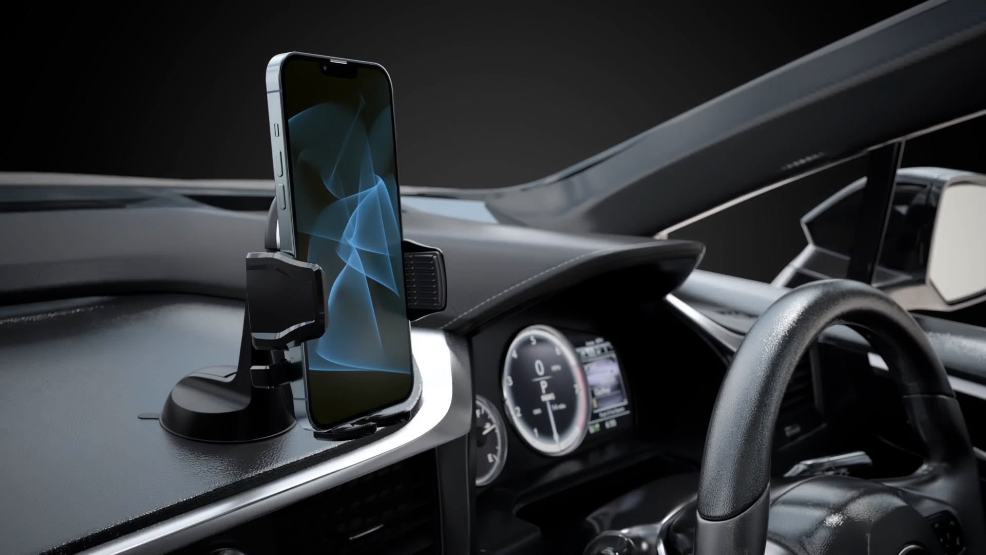 Amazon | ペルシード(Pellucid) 車内用品 車載スマホホルダー