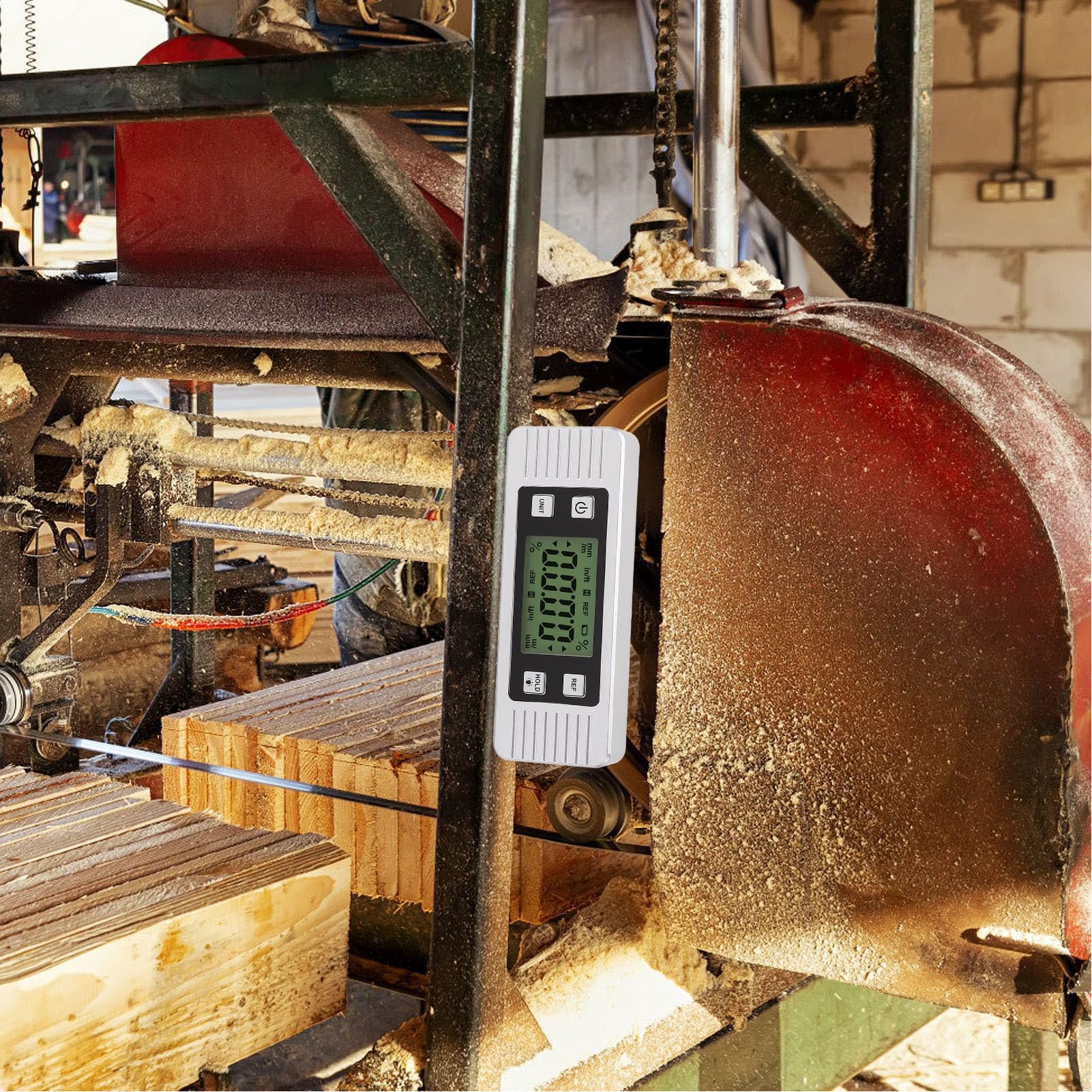 Digital Level Angle Gauge, Magnetic Electronic Level Angle Finder with 2 Measuring Modes and Backlit LCD Display, 4x90° Measurement Range, Digital Protractor Angle Measuring Tool