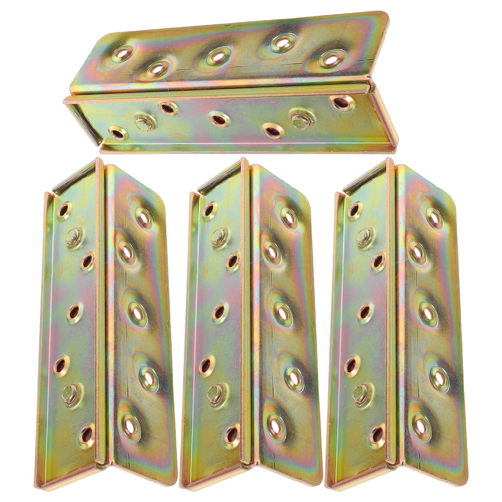 Accessoires de fixation pour lit superposé ultra robustes en métal - Lot de 4