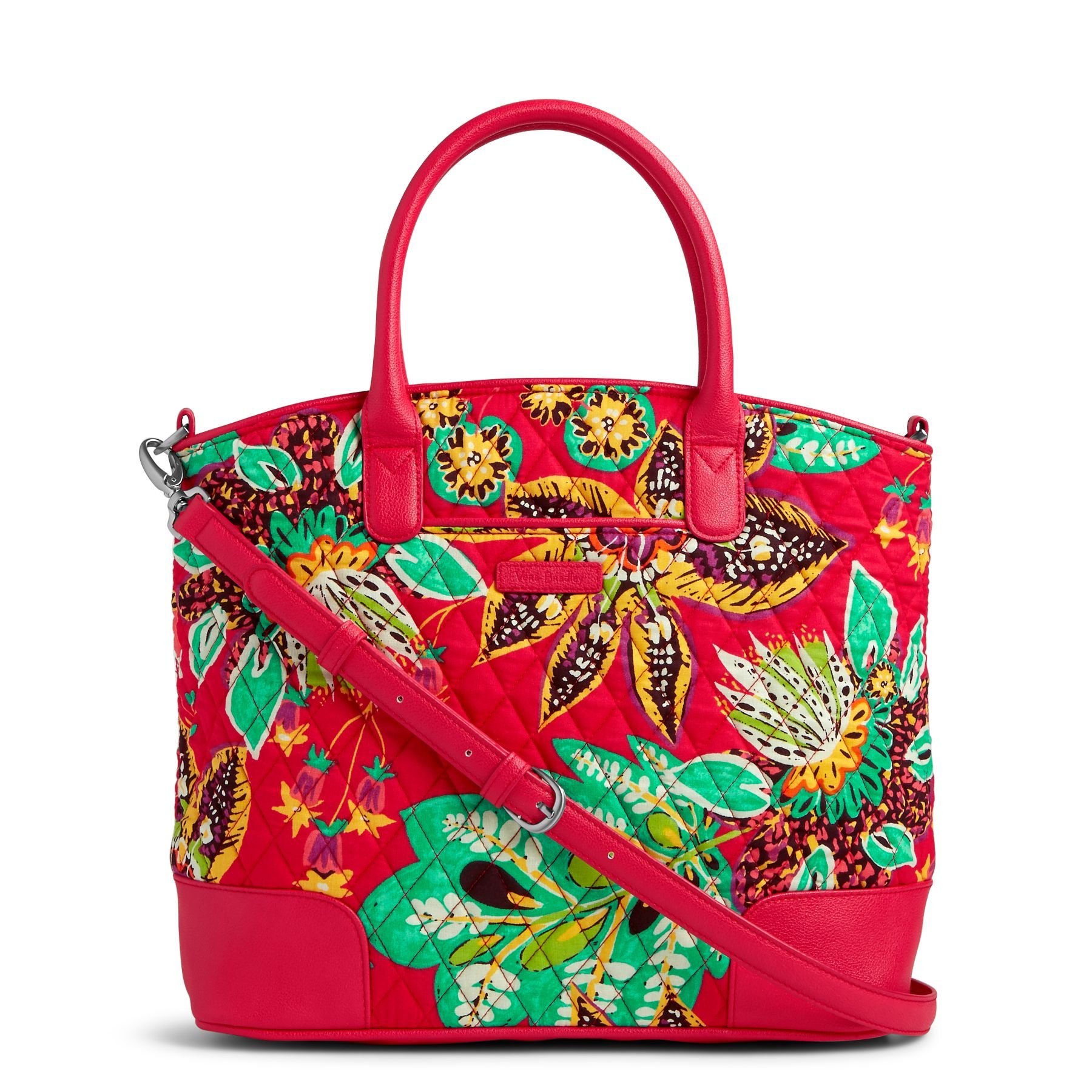 Vera Bradley Cotton Day Off Satchel Purse