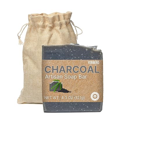 Yerbero - Natural Handcrafted Soap Bar 4.3oz (121g)  Jabon Artesanal  Cruelty & Gluten Free Soap With Pure Essential Oils and Natural Ingredients,