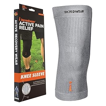 Incredibrace Compression Athletic Bamboo Charcoal Knee Sleeve X-Large X-Large - image, photos