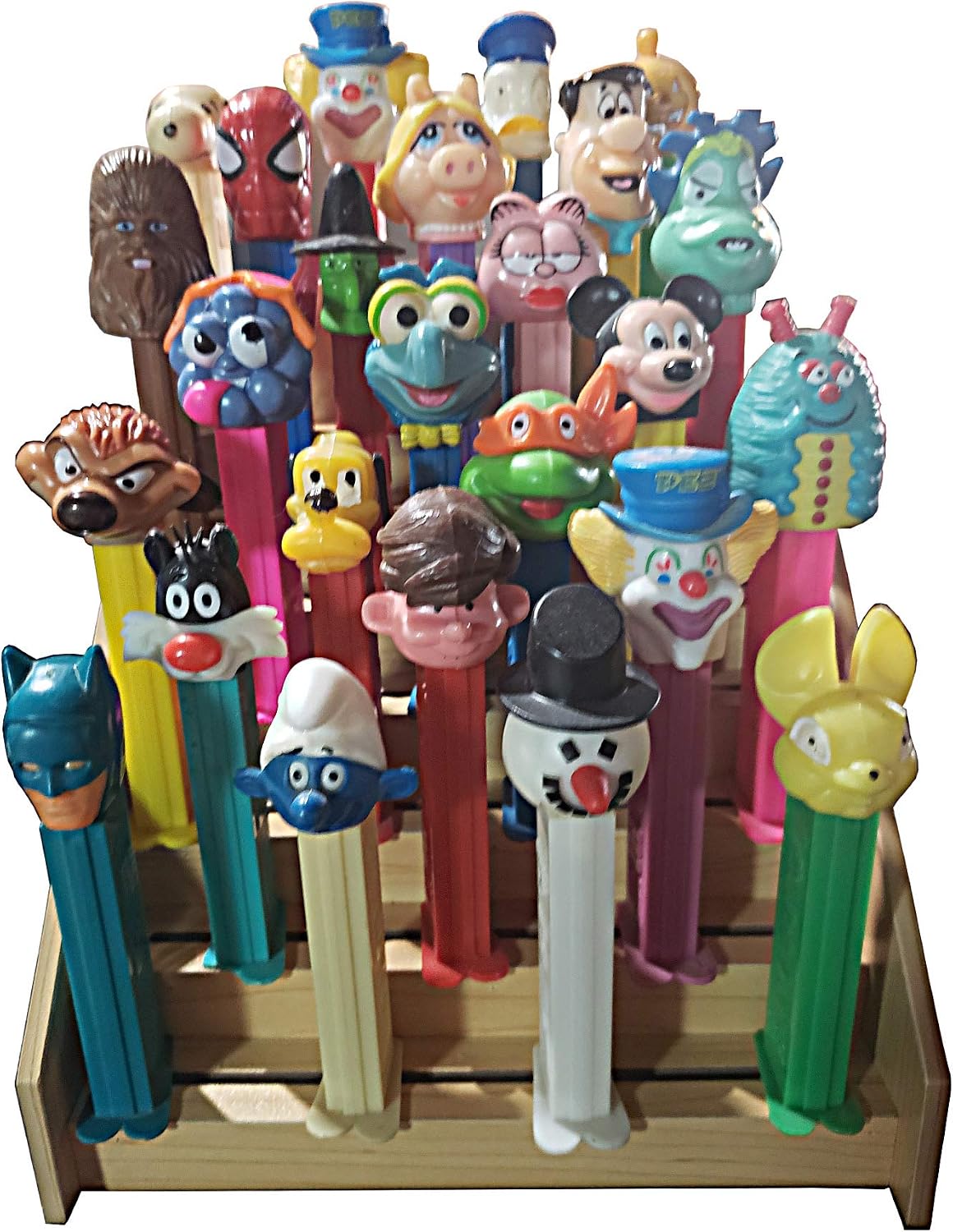 FixtureDisplays Pocker Chip Stand Casino Betting Chip Challenge Coin Display Collectible Trading Baseball Card Display Stand Rack Pez Dispenser Stand 7.5X7.5X7.5 18601-2D image 2