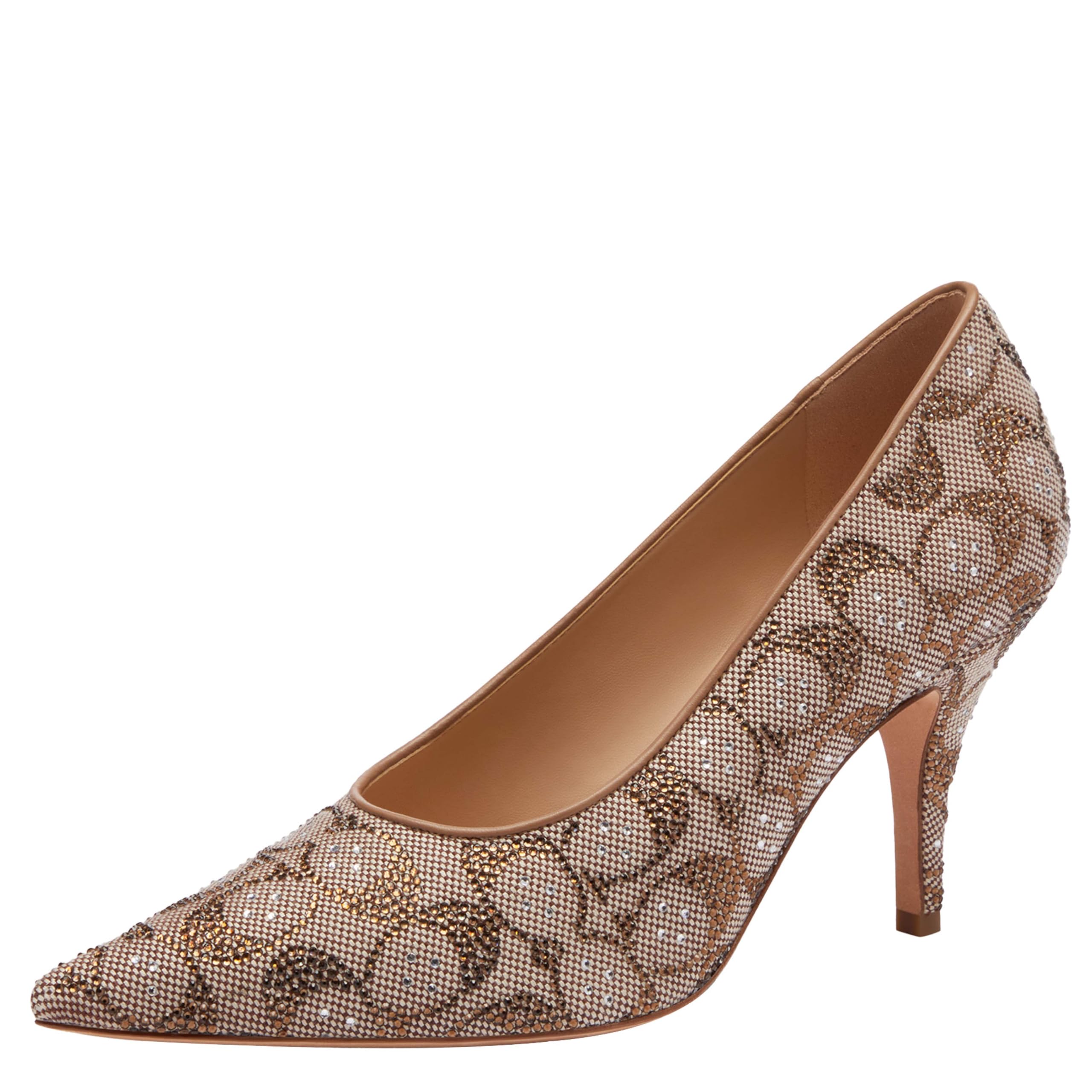 Coach Womens Daisy Pump in Crystal Signature Jacquard