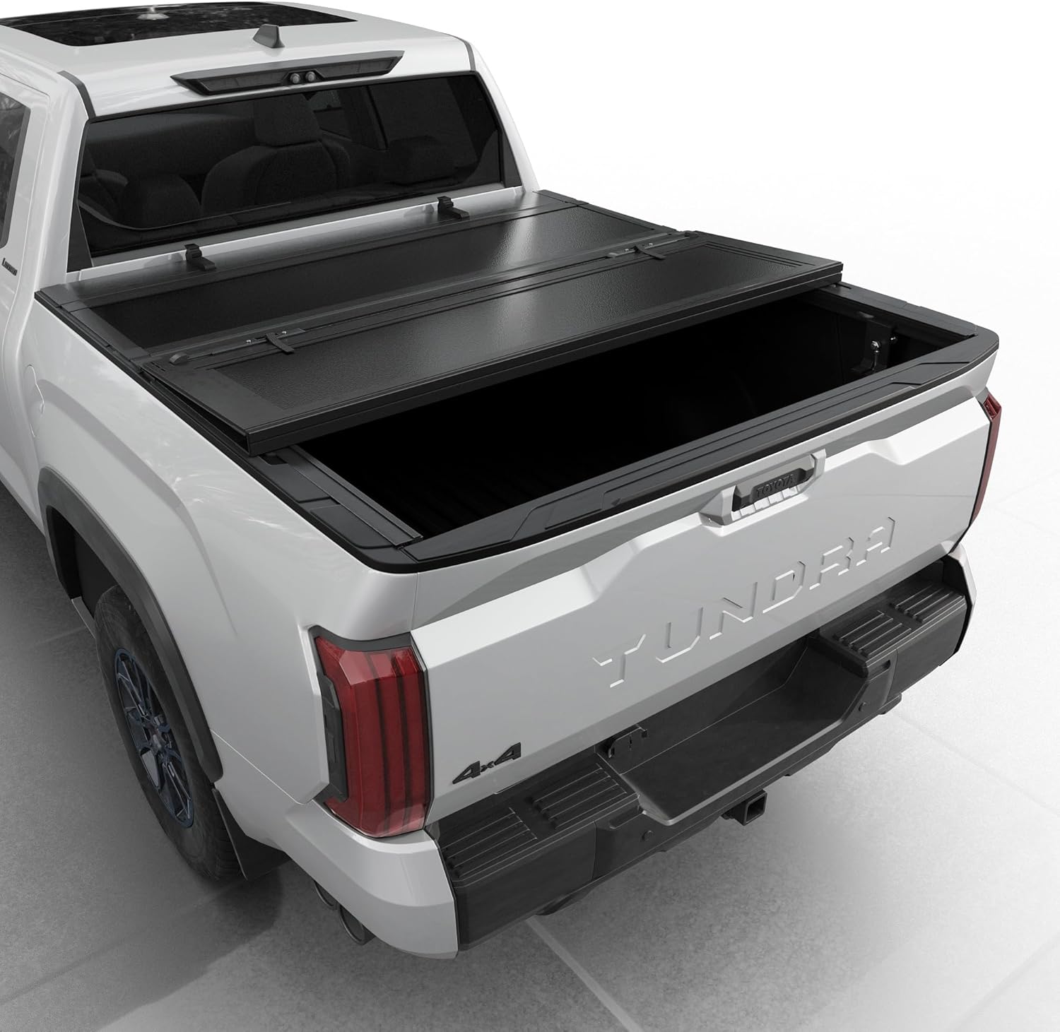Toptiny Low Profile Flip Up Truck Bed Tonneau Cover Fits 2022-2026 Toyota Tundra 5'6" Bed (66.7")