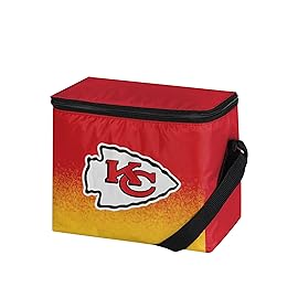 FOCO NFL Unisex Gradient Print Lunch Bag Coolergradient Print Lunch Bag Cooler, Kansas City Chiefs, Standard