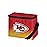 FOCO NFL Unisex Gradient Print Lunch Bag Coolergradient Print Lunch Bag Cooler, Kansas City Chiefs, Standard