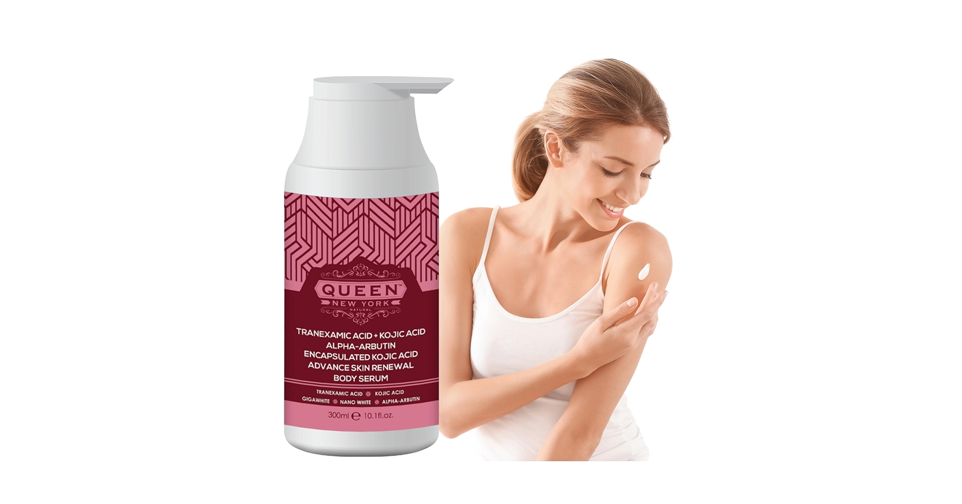 【新品】QUEEN Skin Protect Serum & Gel Cream Amazon.com: QUEEN 7in1 Super Serum-5% Tranexamic Acid,5