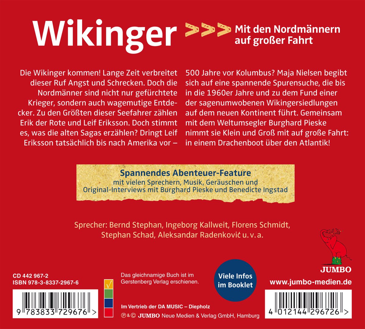 Abenteuer! Maja Nielsen Erzählt: Wikinger mit Den