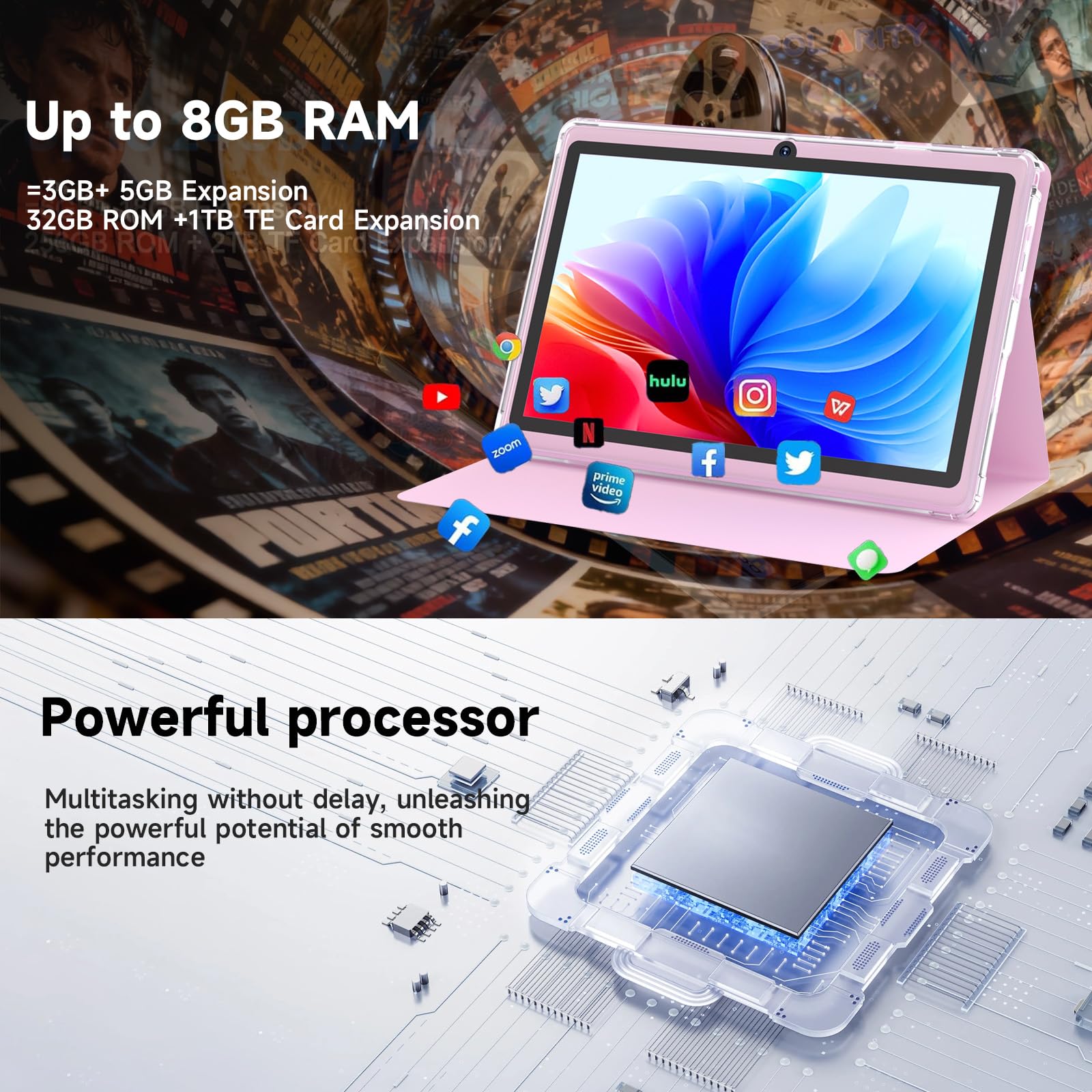 Amazon.com : PEICHENG Android 14.0 Tablet 7