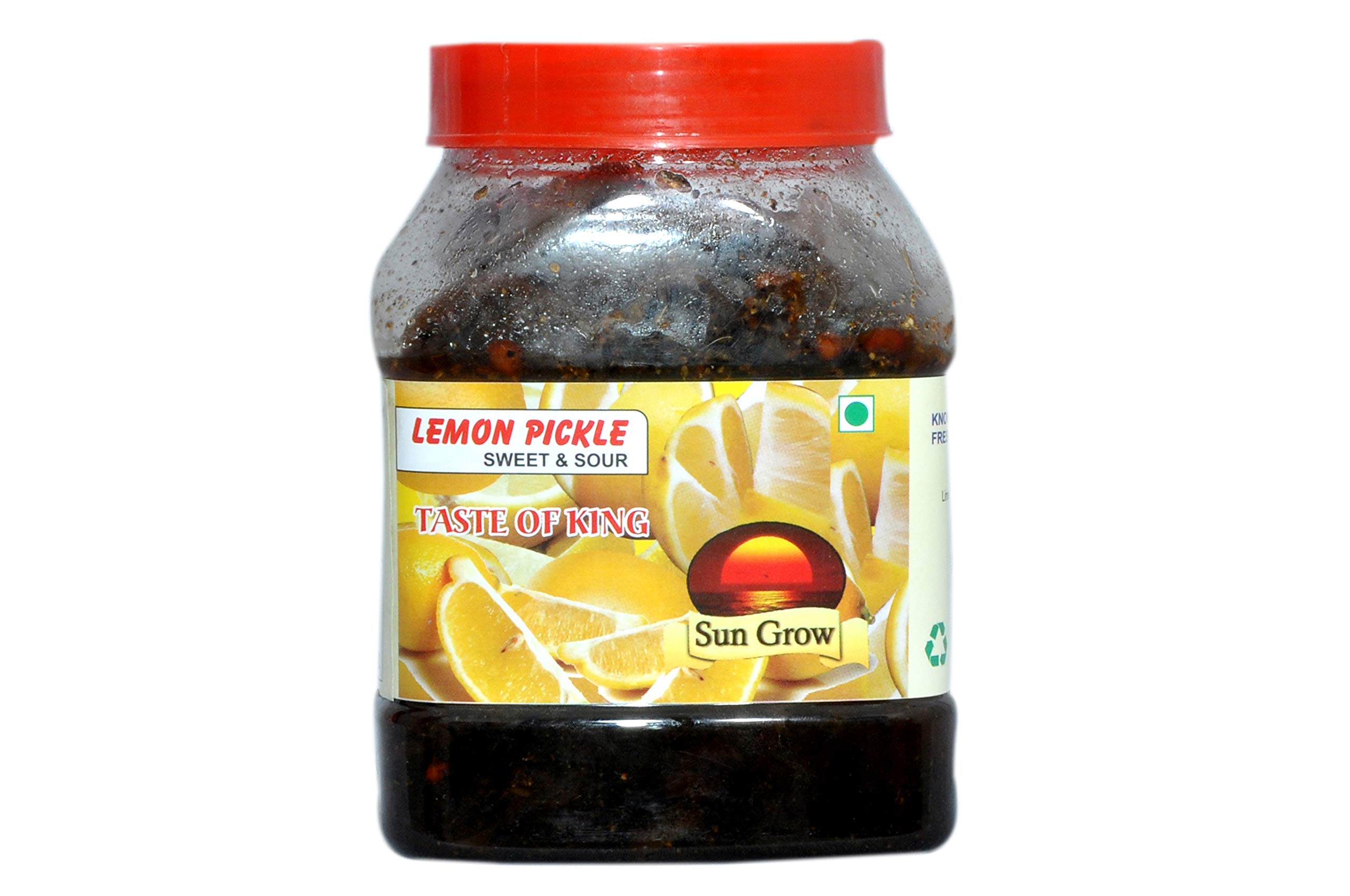 Sun Grow Home Made Organic Sweet And Sour Lemon Pickle Tasting Bitter & Sweet At The Same Time (Sweet & Sour) 1Kg (B07WPH7YPV) Amazon Price History, Amazon Price Tracker