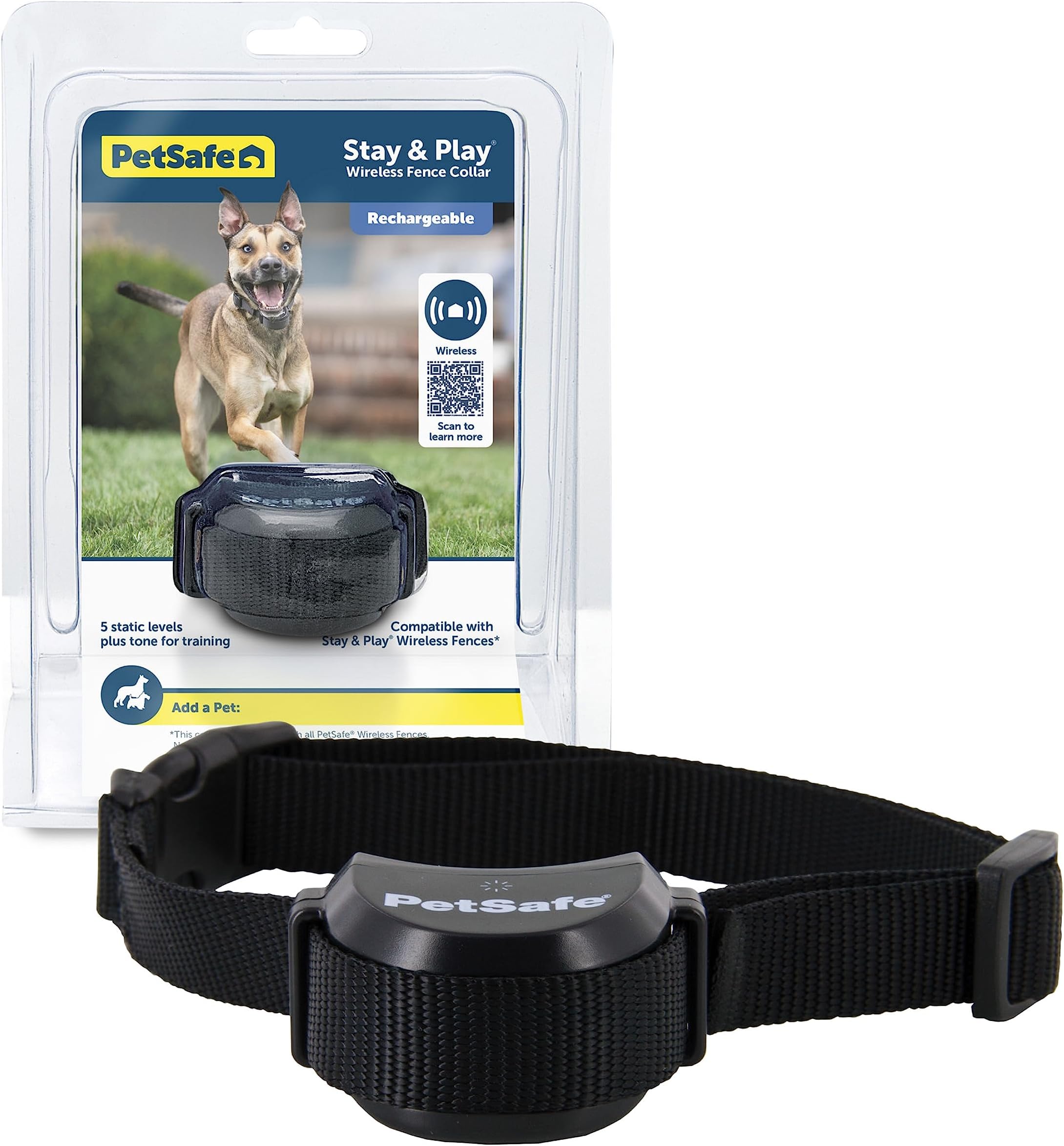 PetSafe PIF27519 Wireless Fence Dog Collar with 2 Free