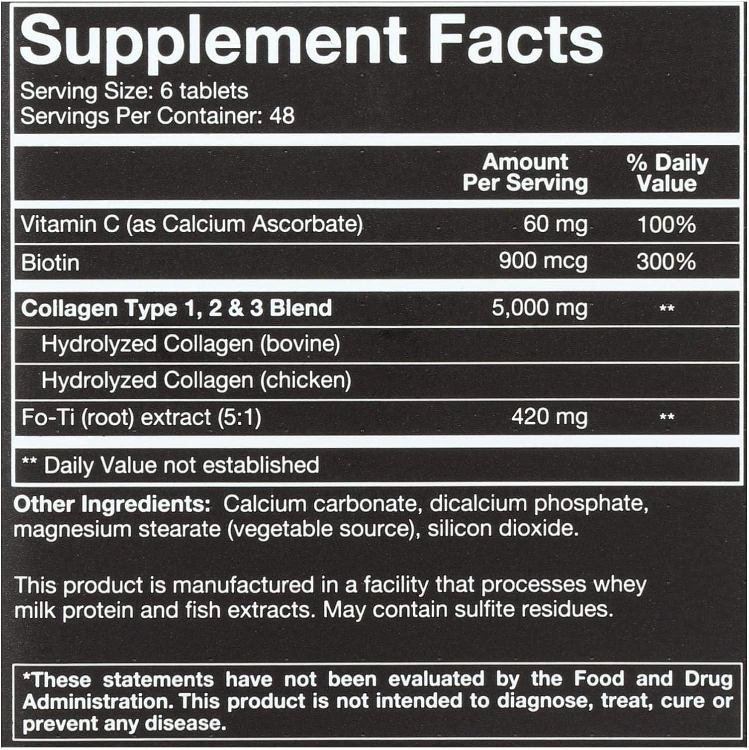 Youtheory Collagen - Mens - Advanced - 290 Tablets - Gluten Free -