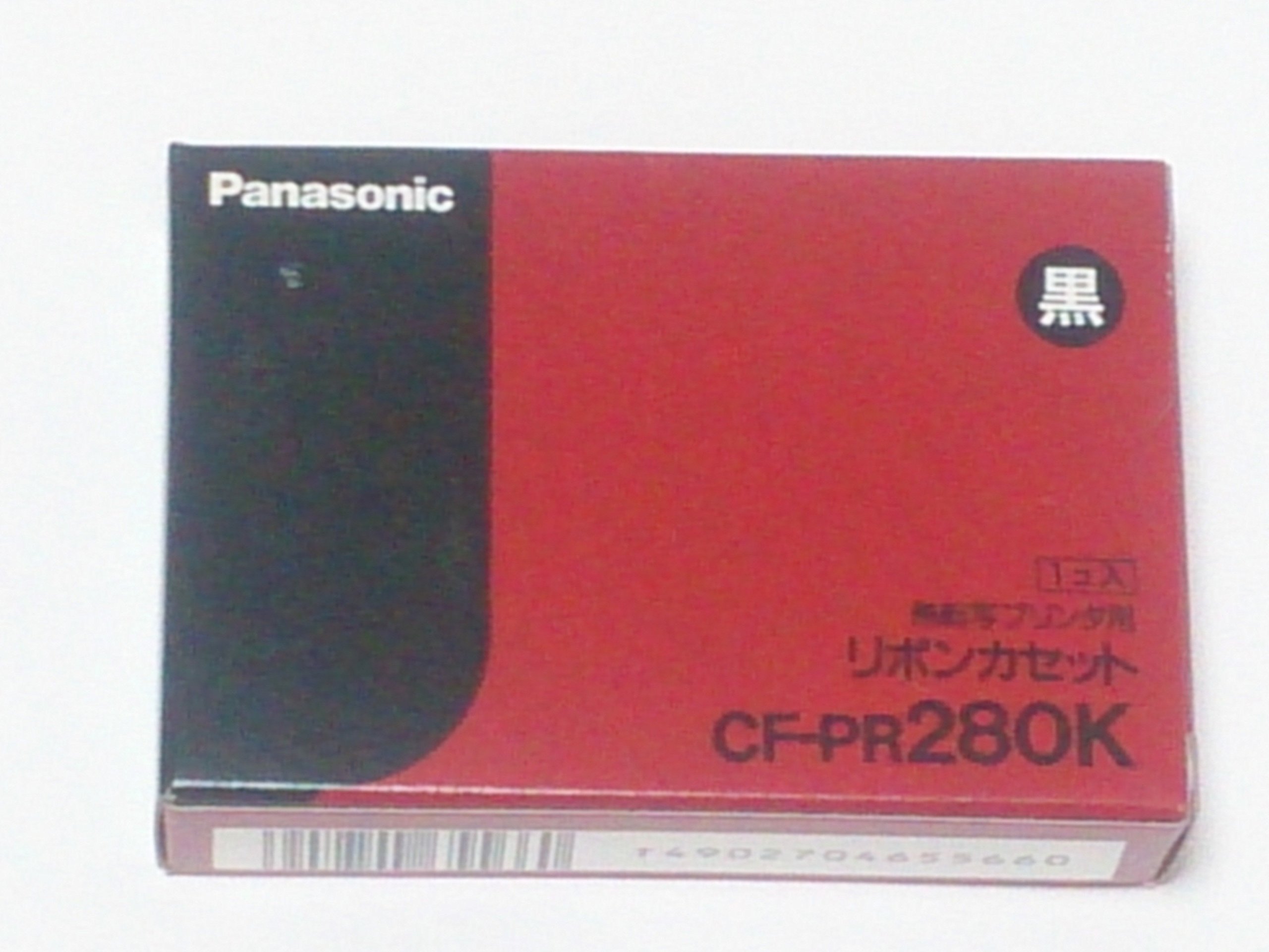 Panasonic CF-PR280K インクリボン 24個 Amazon | 松下電器産業 倍幅熱転写リボンカセット (黒) CF