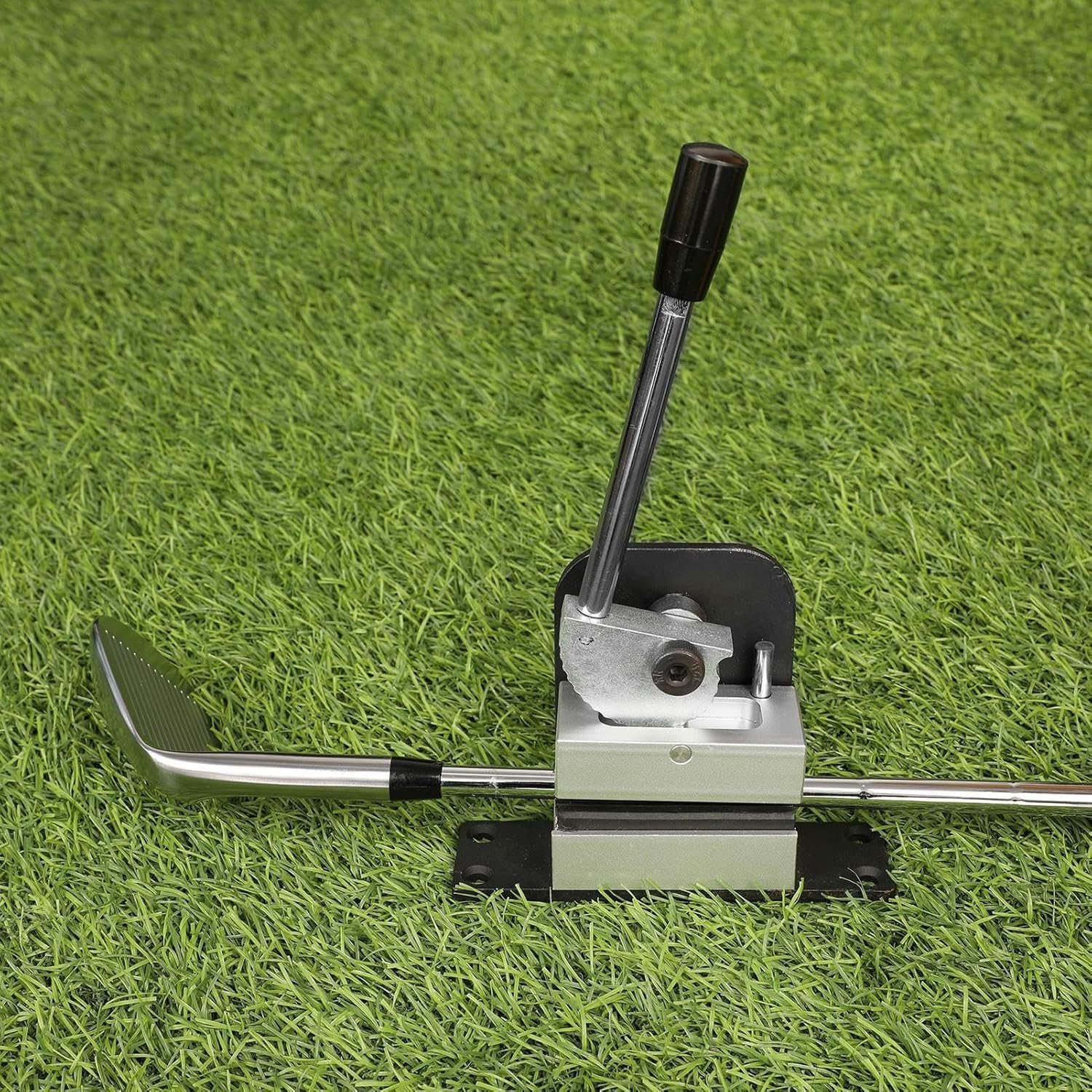 Golf Shaft Clamp, with Quick-Release Design, 13.3 X 3.8 X 11cm, Golf Shaft Replacement Device, Golfing Club Repair Tool, Anti-Slip Grip, for Adjustment, Maintenance, Replacement, Correction