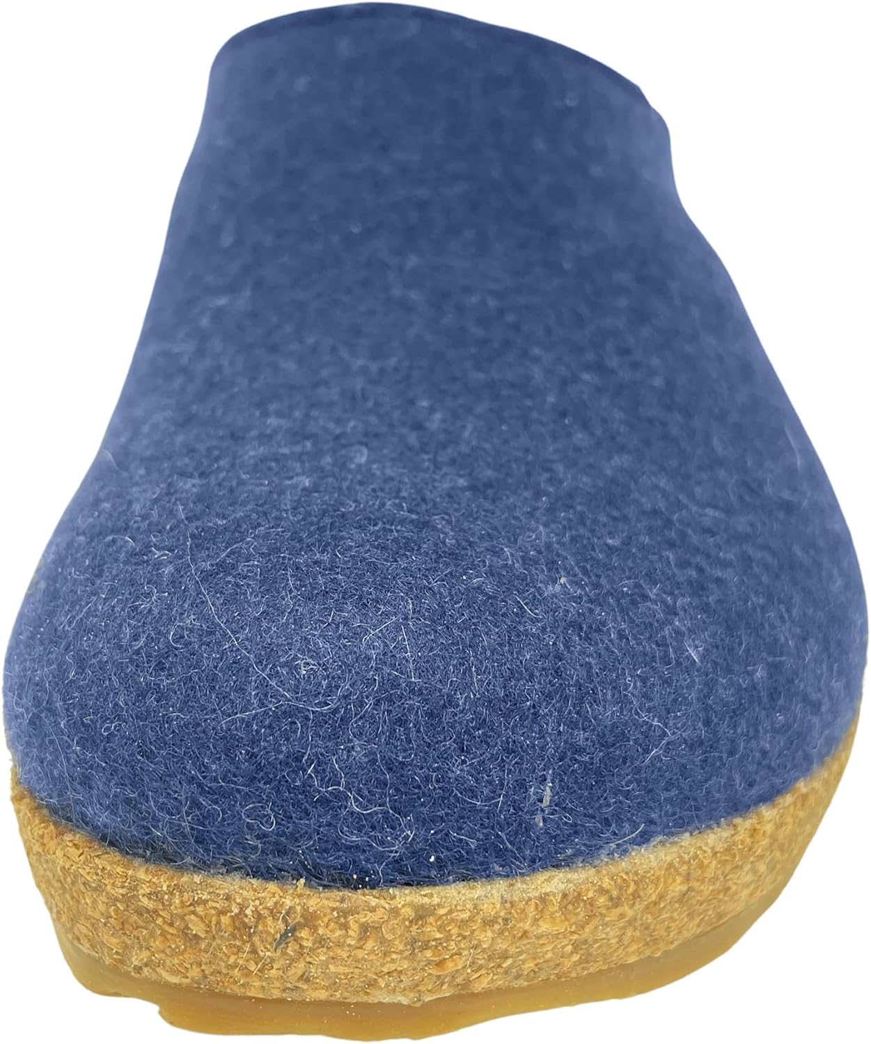 HAFLINGER Kris Clog Slippers, Jeans/Silver, 10 Women/8 Men