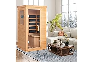 Ultra-Luxurious Infrared Sauna for Home Relaxation and Detoxification