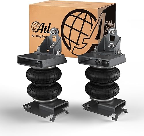 Atlus Engineered By Air Lift A5000 - Kit de suspensión de bolsa de aire para Ram 1500 4WD 2019-2025 Nuevo estilo de carrocería (reemplaza Torque