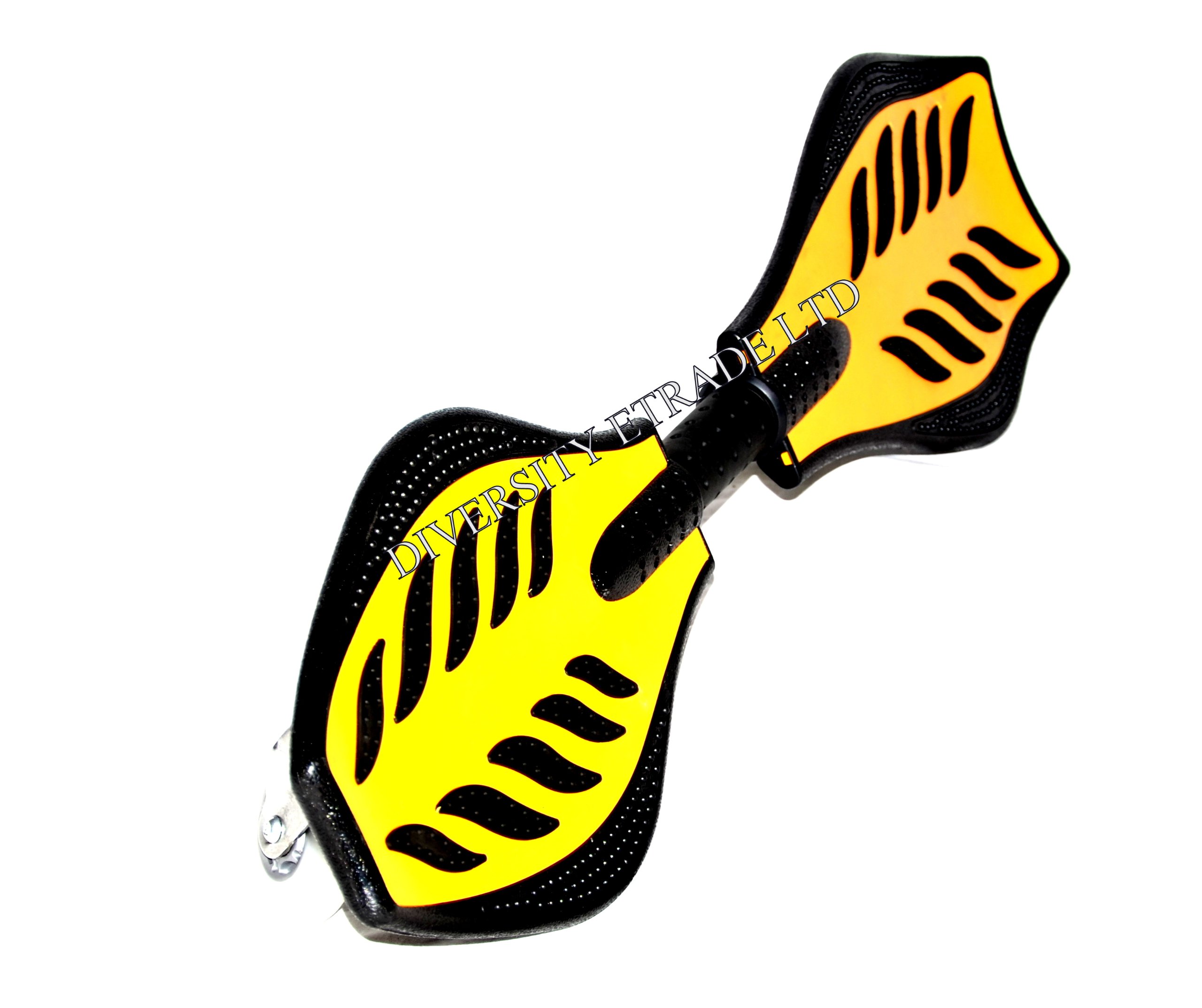 DiversitySport - Waveboard con ruote lampeggianti, per skateboard, Yellow