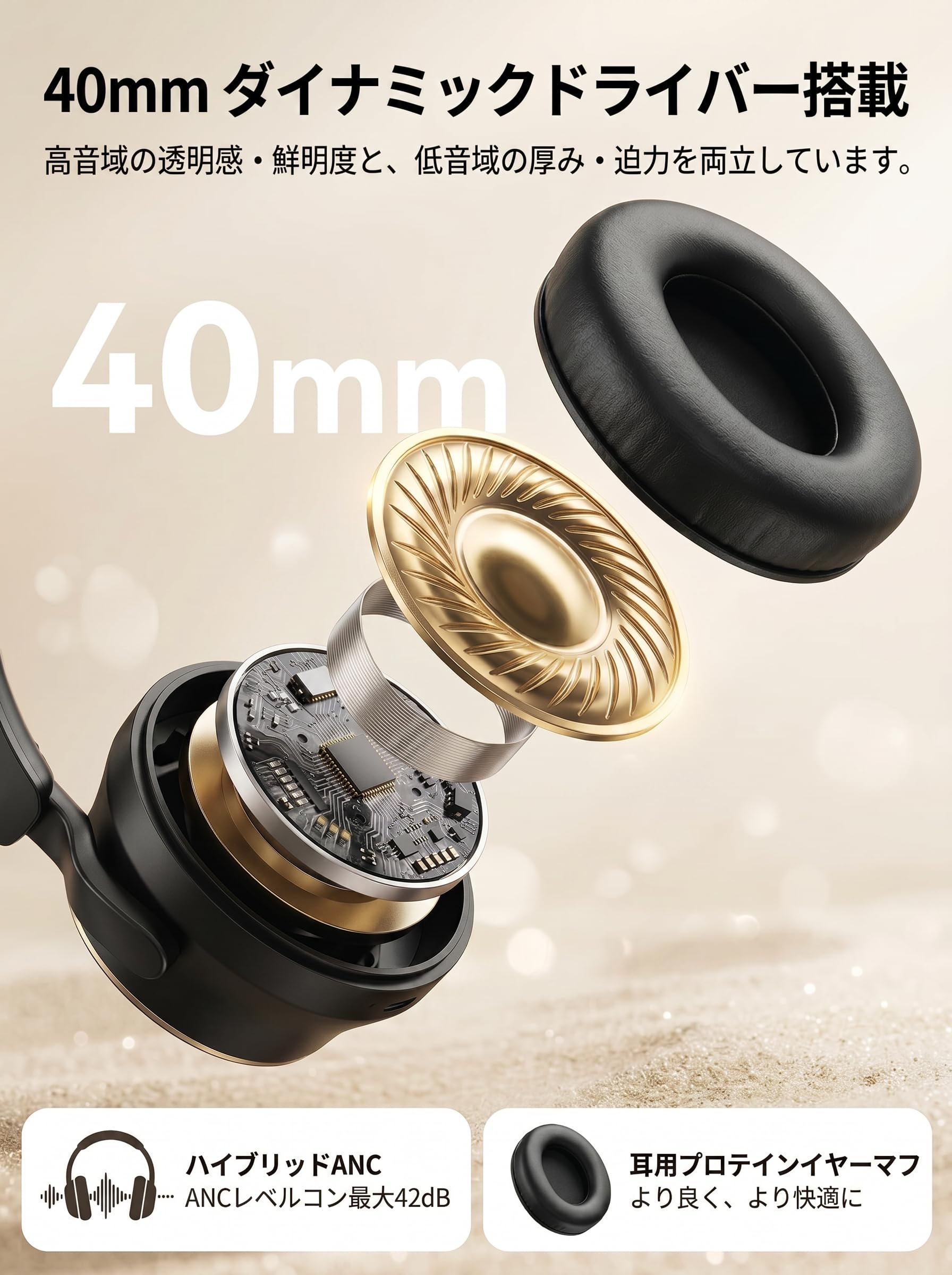 Amazon.co.jp: ヘッドホン bluetooth 【2026最新Bluetooth5.4