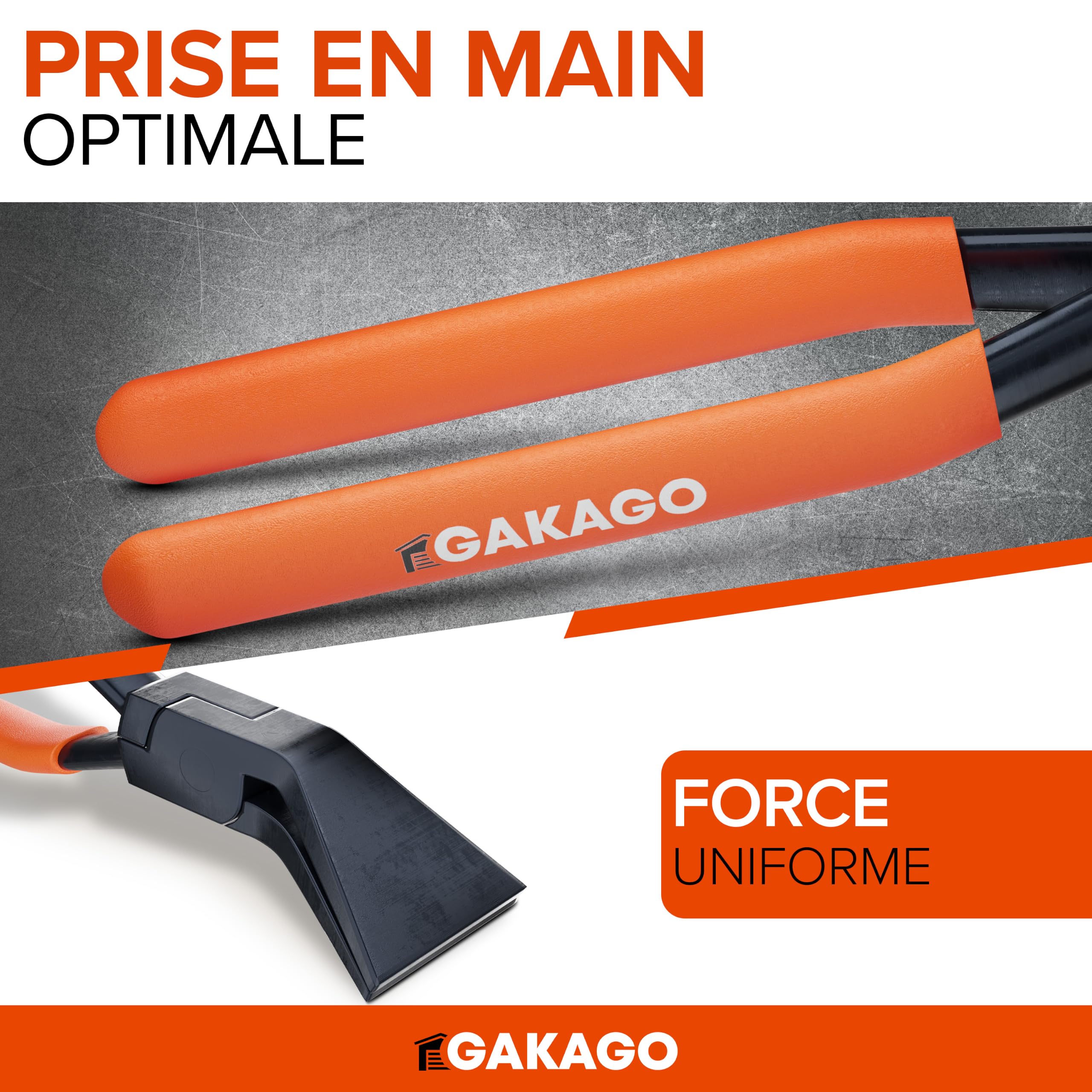Jeu de 3 pinces pliantes – 45° 90° 180° avec mâchoires extra larges de 60 mm