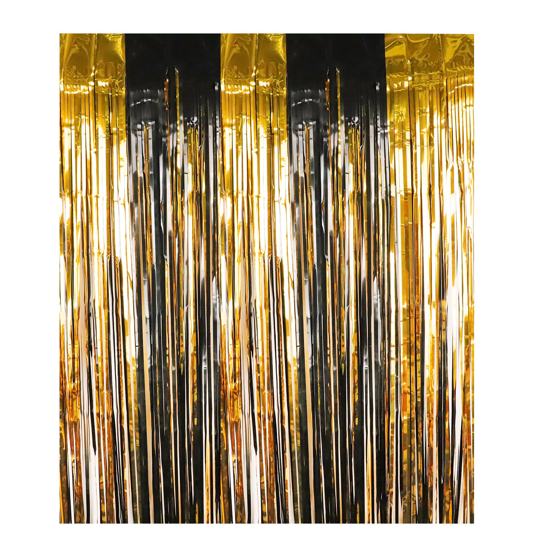 Tende Metalliche Tinsel Viola - Decorazioni Luccicanti Per Feste - Foto 5