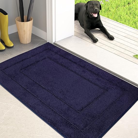 PURRUGS Dirt Trapper Door Mat 20" x 31.5", NonSlip/Skid