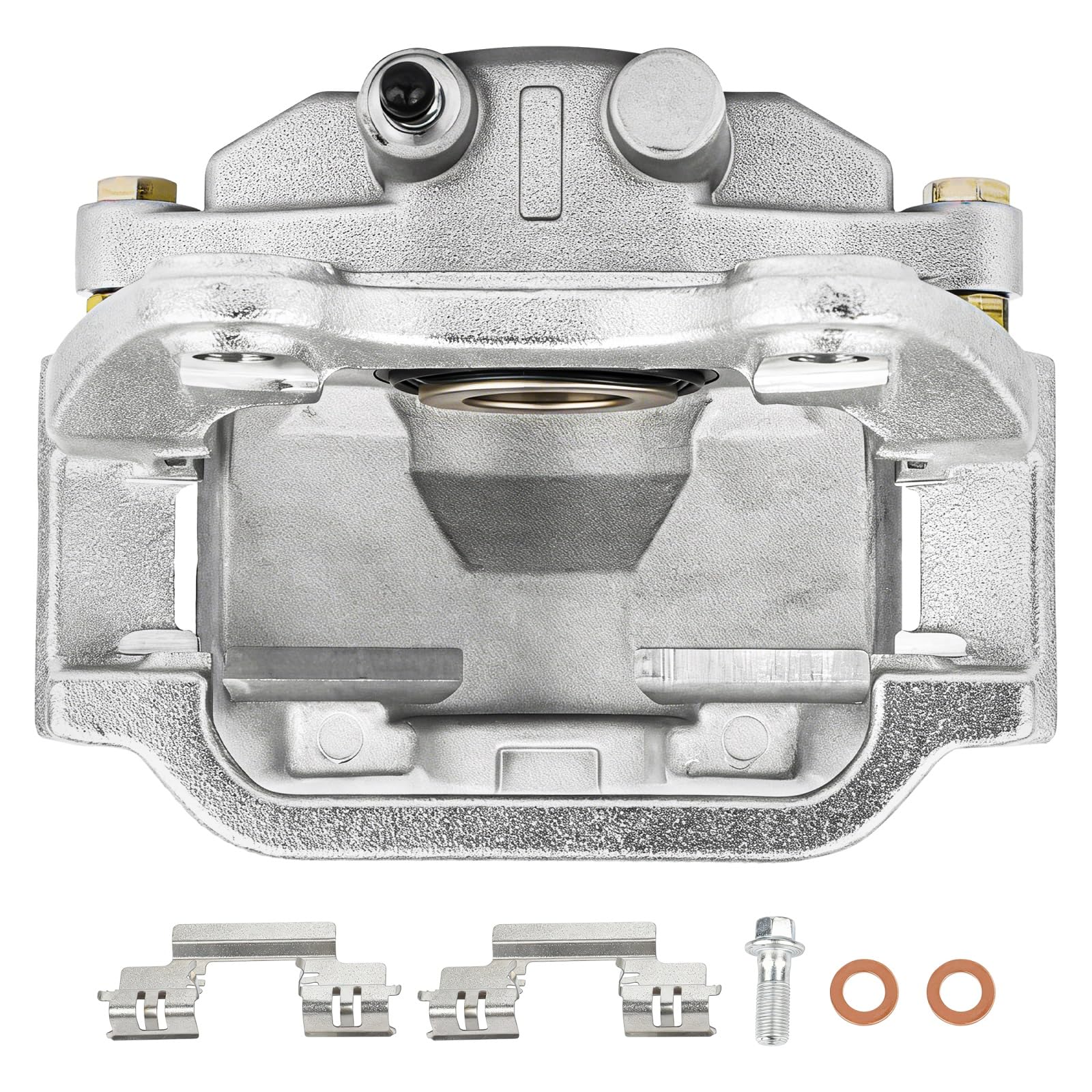 SCITOO Rear Left Brake Caliper With Bracket 18-B5030 Fit For Cadillac Escalade ESV/EXT,For Chevy Avalanche/Silverado 1500 / Suburban 1500 / Tahoe,For GMC Sierra 1500 / Yukon XL/Yukon XL 1500