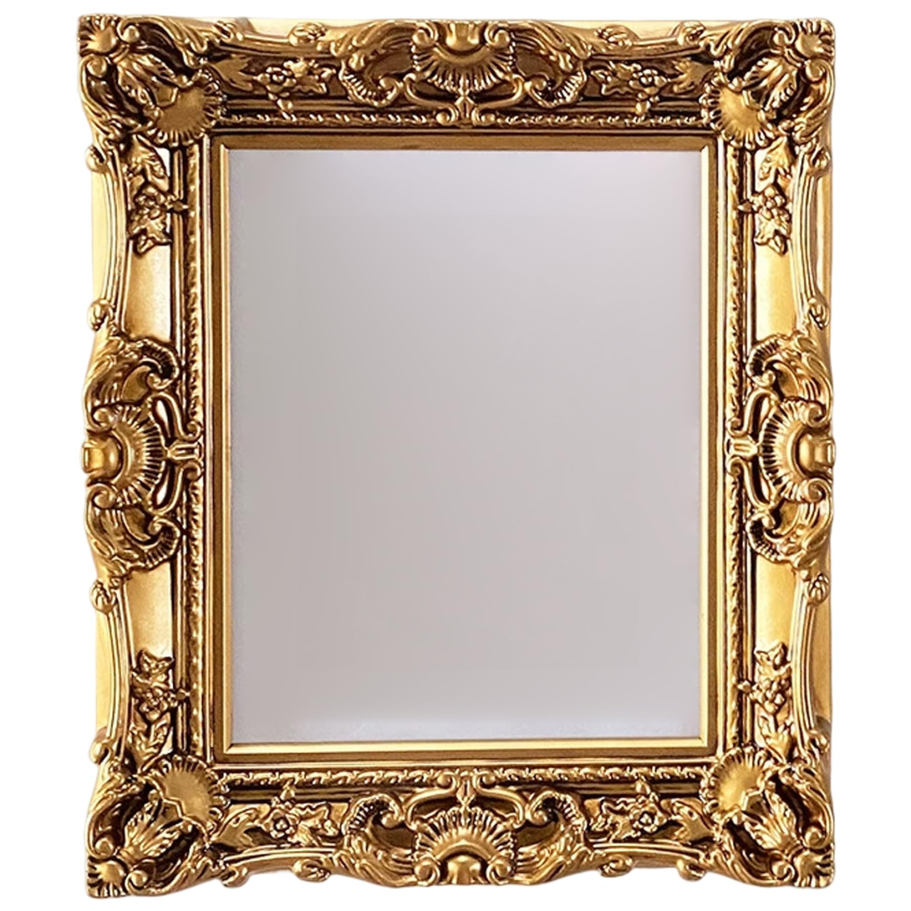 Vintage Gold Picture Frame Ornate Resin Frame, Antique Gold Frames for Wall or Tabletop Display, Vintage Photo Holder Golden, Home décor
