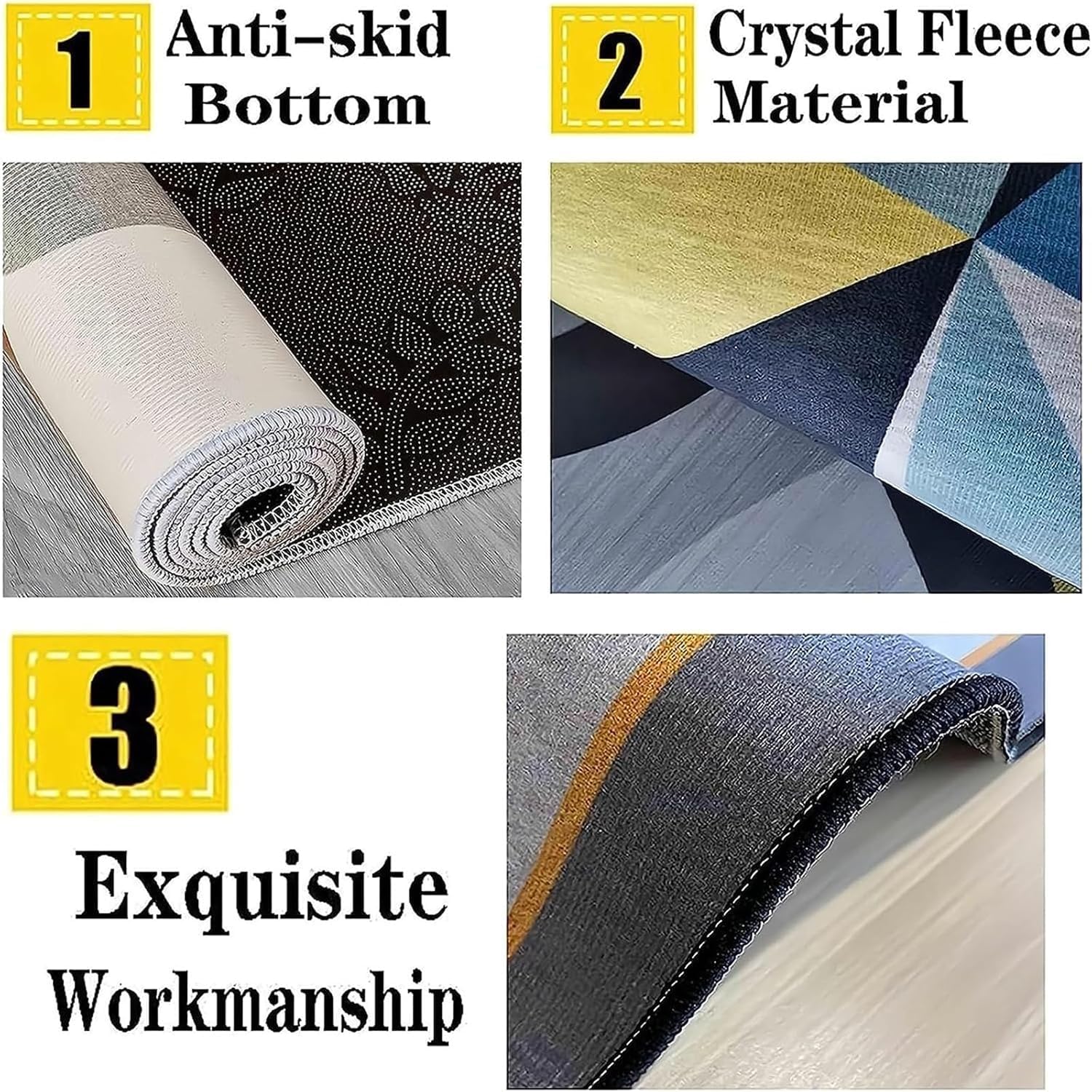 Nautical Ocean Theme Runner Rug, 2x6ft Anti-Slip Durable Soft Entrance Rug, Tropical Beach Shell Long Hallway Runner Rugs, Fade Resistant Washable Carpet for Nursery Kitchen Bedside