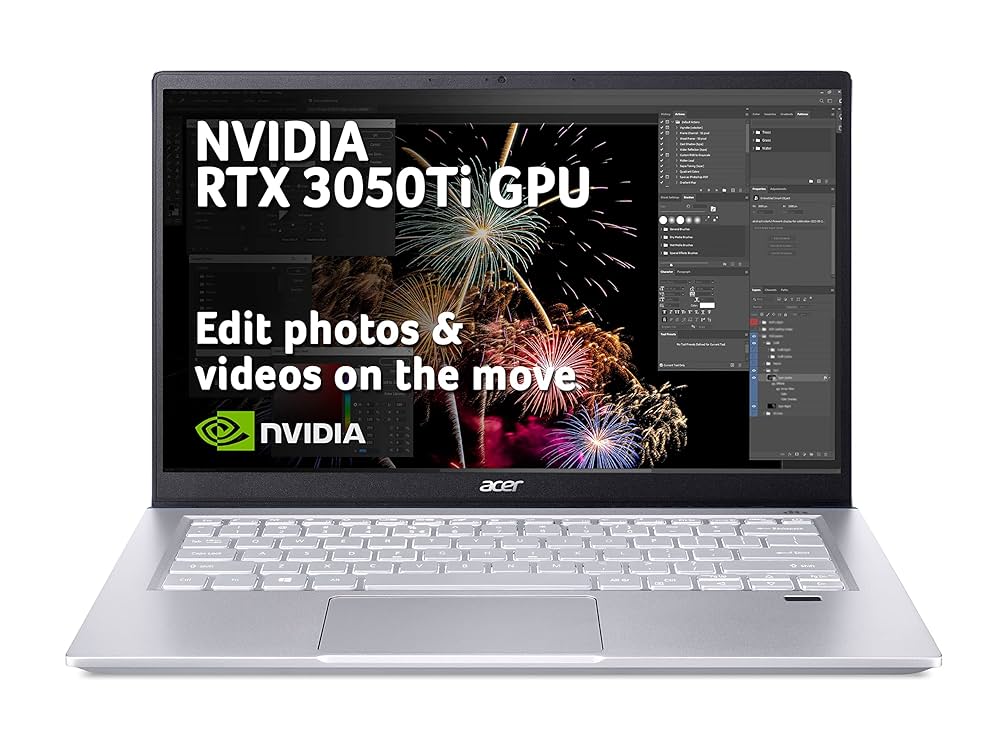 Windowsノート本体 Acer Swift X SFX14-41G Acer Swift X SFX14-41G 14 Inch Laptop - (AMD Ryzen 7 5800U