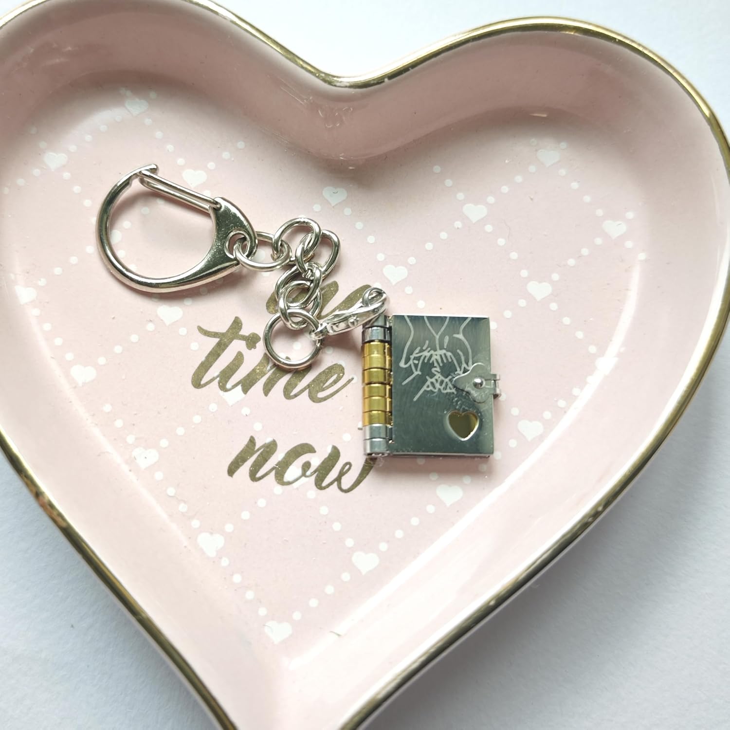 My Incredible Book Keychain For Daughter,To My Daughters from Mom and Dad Book Necklace with 6 Pages of Engraved Information - Image 6