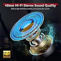 Vista 7 de X1 - Auriculares Bluetooth para casco de motocicleta V5.3 con asistente de voz, altavoces de casco de 1.575 in con IP67 impermeable, auriculares