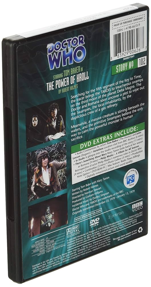 その他 Doctor Who: Power of Kroll [DVD] Amazon.co.jp: Doctor Who: The Power of Kroll [DVD] : DVD