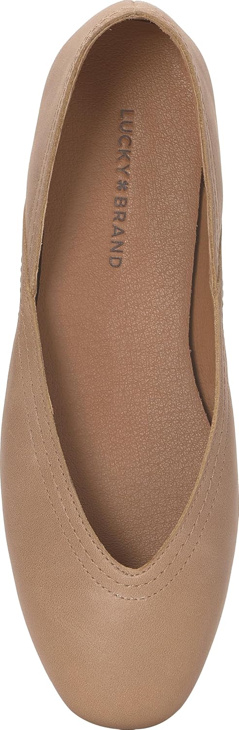 Lucky Brand Women's Alba Ballet Square Toe Flats