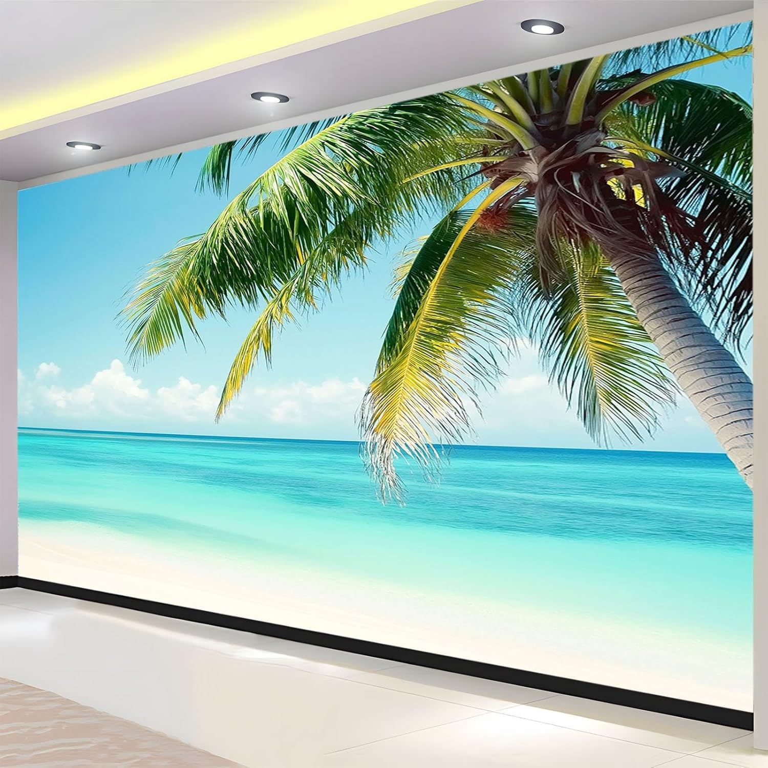 Papier Peint Panoramique Tropical en intissé haut de gamme grand format