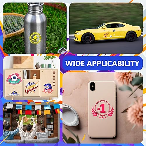 Miniatura 6 de Vinilo permanente negro, rollo de vinilo adhesivo de 12 pulgadas x 15 pies para Cricut, Silhouette All Cutting Machine, vinilo negro brillante para