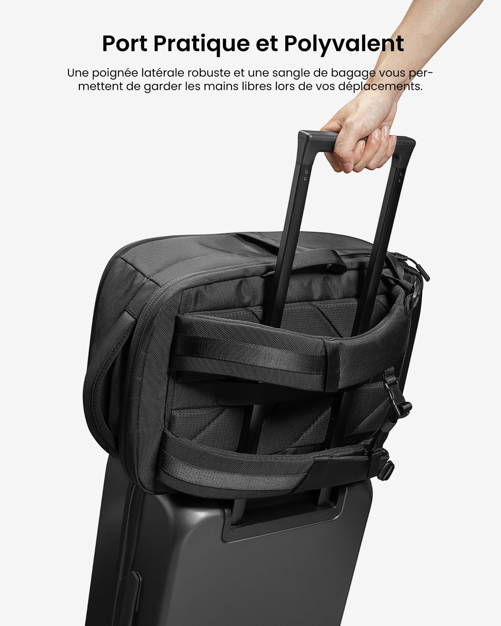 tomtoc X-Pac Sac à Dos 28L pour Ordinateur Portable pour Hommes