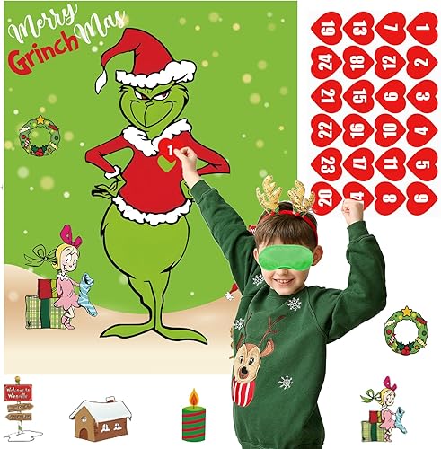 Juegos de Navidad FunPlux para familias y niños - Pin The Game y actividades navideñas